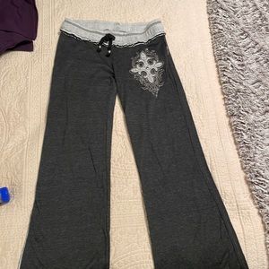 dark gray lounge pants